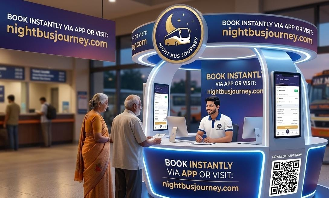 Night Bus Physical Kiosk